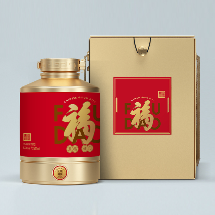 五福臨門(mén) 五斤壇定制(zhì)酒